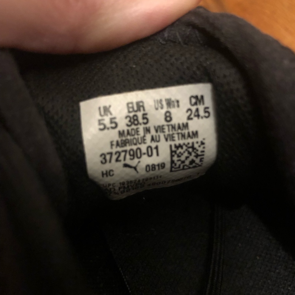 Puma Muse Athletic Shoe Black Iridescent X-2 - Picture 5 of 7